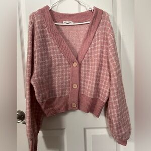 Moon & Madison Cardigan Button Sweater ( Size L )